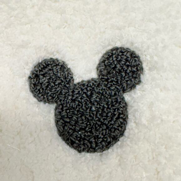 Disney Collection by Barefoot Dreams CozyChic Mickey Mouse Scarf Cream - Picture 3 of 8